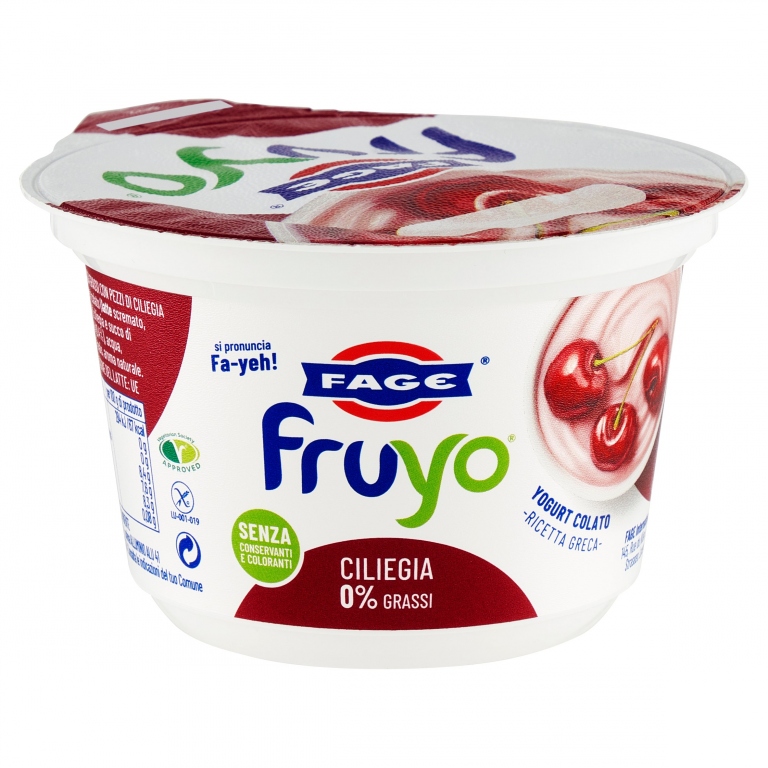 FAGE FRUYO CILIEGIA 0% GRASSI 170 G