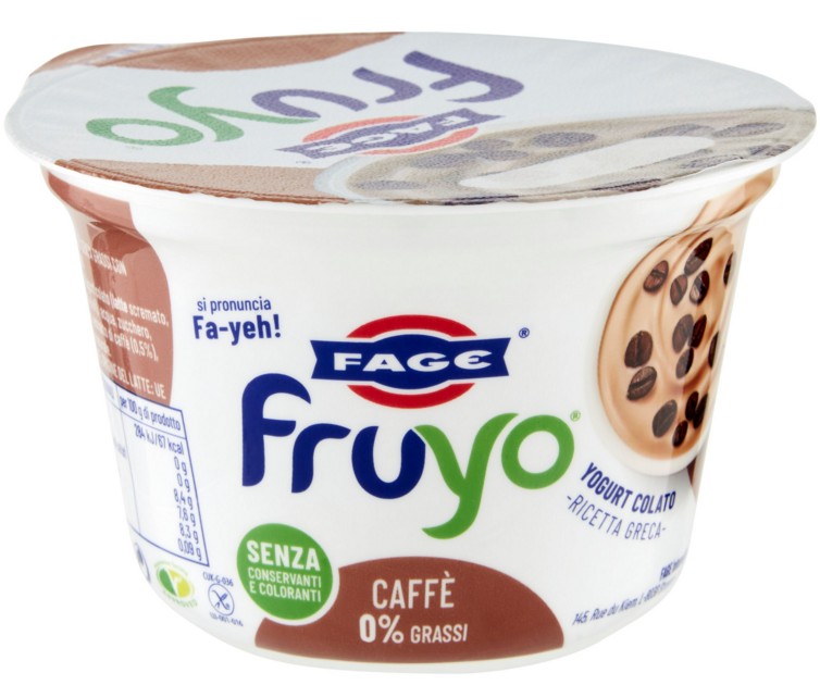 FAGE FRUYO CAFFE' 0% GRASSI 150 G