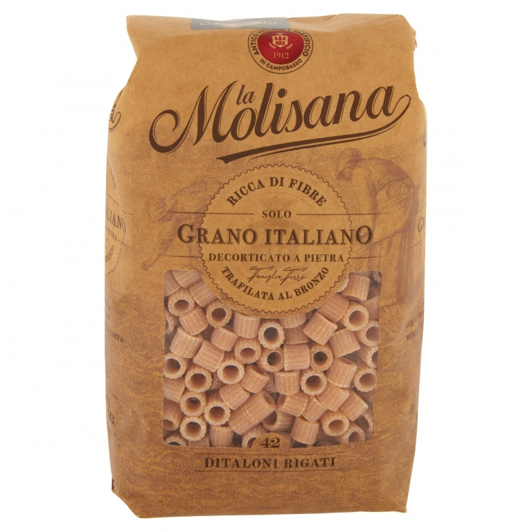 PASTA MOLISANA INTEGRALE DITALONI R.GR.500        