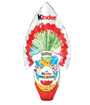 UOVO KINDER G.S. T3X4 POKEMON GR.150              