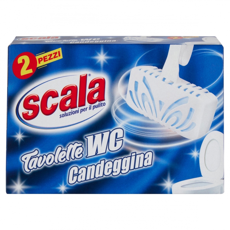 SCALA TAVOLETTA WC SOLIDA PZ.2