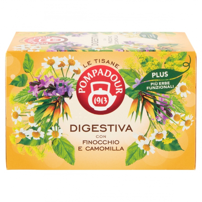 TISANA POMPADOUR DIGESTIVA 18 FILTRI              