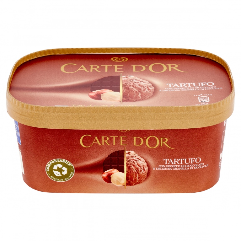 CARTE D'OR TARTUFO CLASSIC ALGIDA NEW G500        