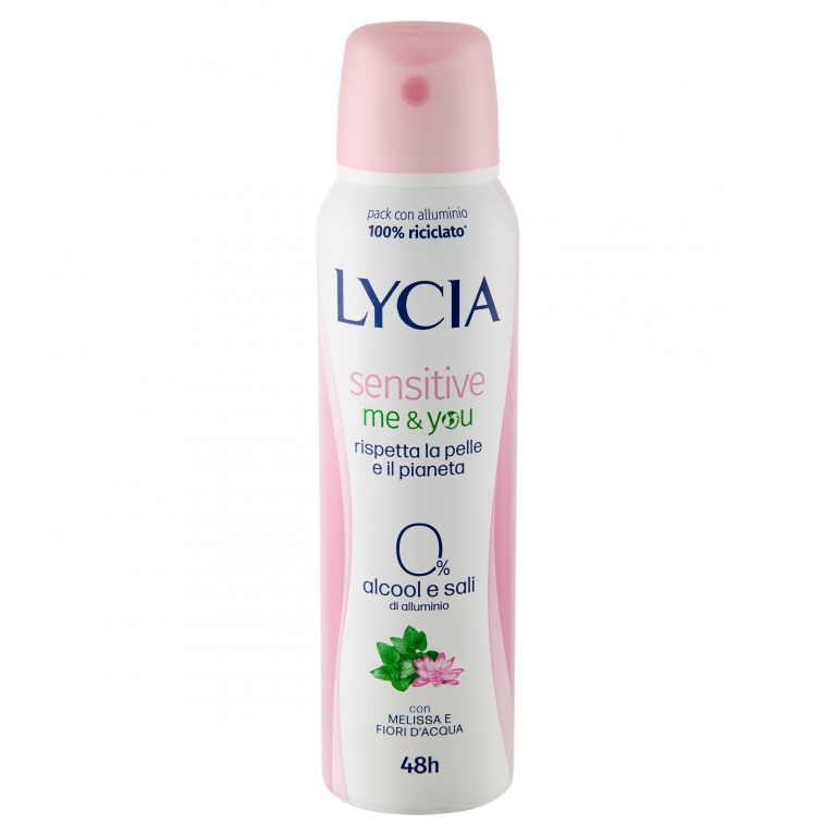 DEO LYCIA SPRAY ML.150 SENSITIVE ME&YOU