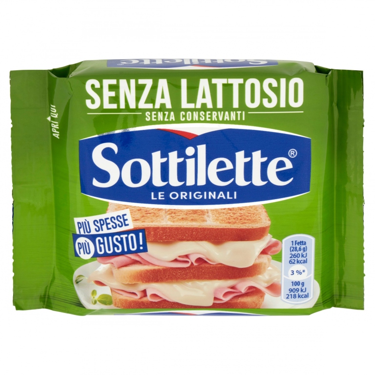 SOTTILETTE SENZA LATTOSIO GR.200