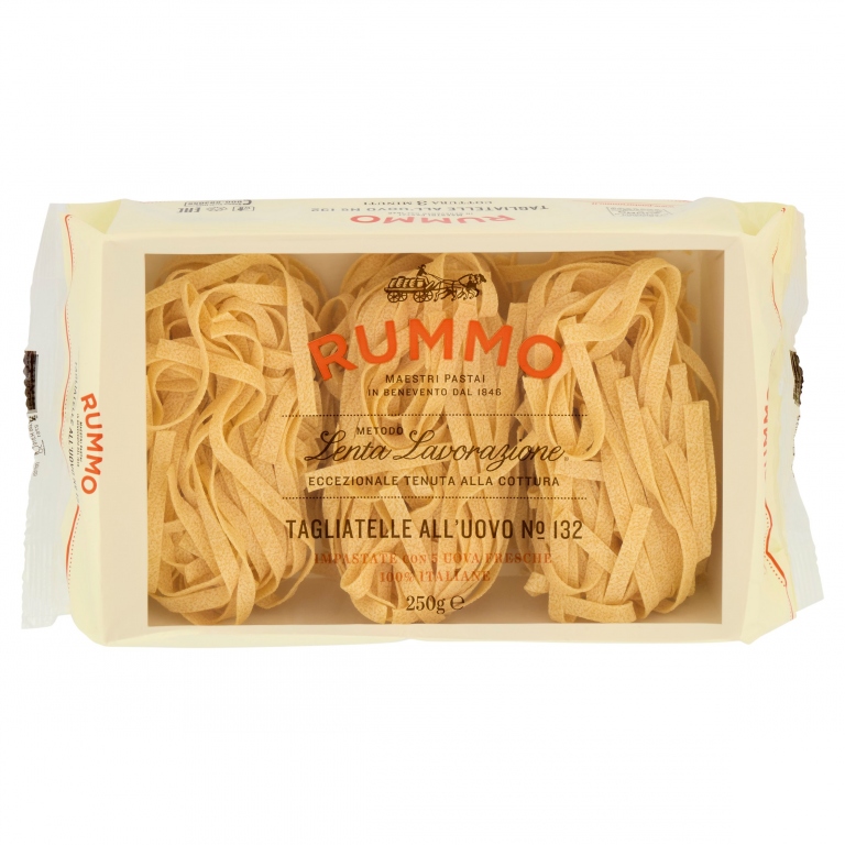PASTA RUMMO N.132 TAGLIATELLE UOVO GR.250         