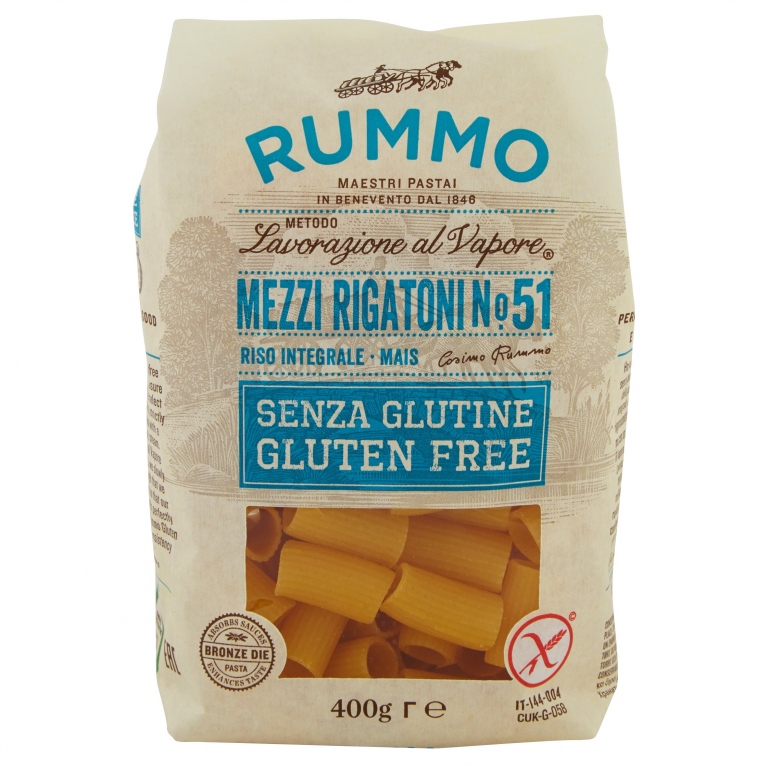 PASTA RUMMO S/GLUT.N.51 MEZ.RIG.GR.400            