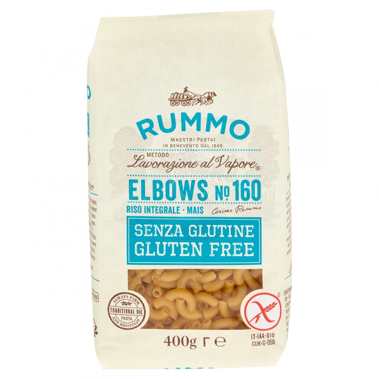 PASTA RUMMO S/GLUT.N.160 GOMITI(ELBOWS)GR.400     