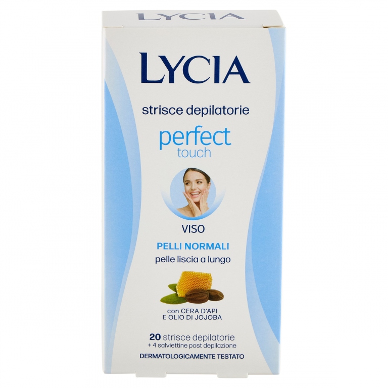 LYCIA DELICATE TOUCH STRISCE DEPILATORIE VISO PERFECT  20 STRISCE