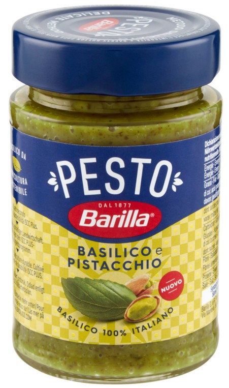 PESTO BASILICO PISTACCHIO BARILLA GR.190          