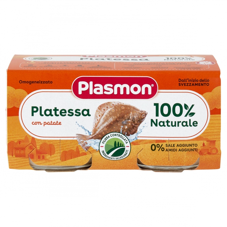 OMO PLASMON PLATESSA GR.80X2                      