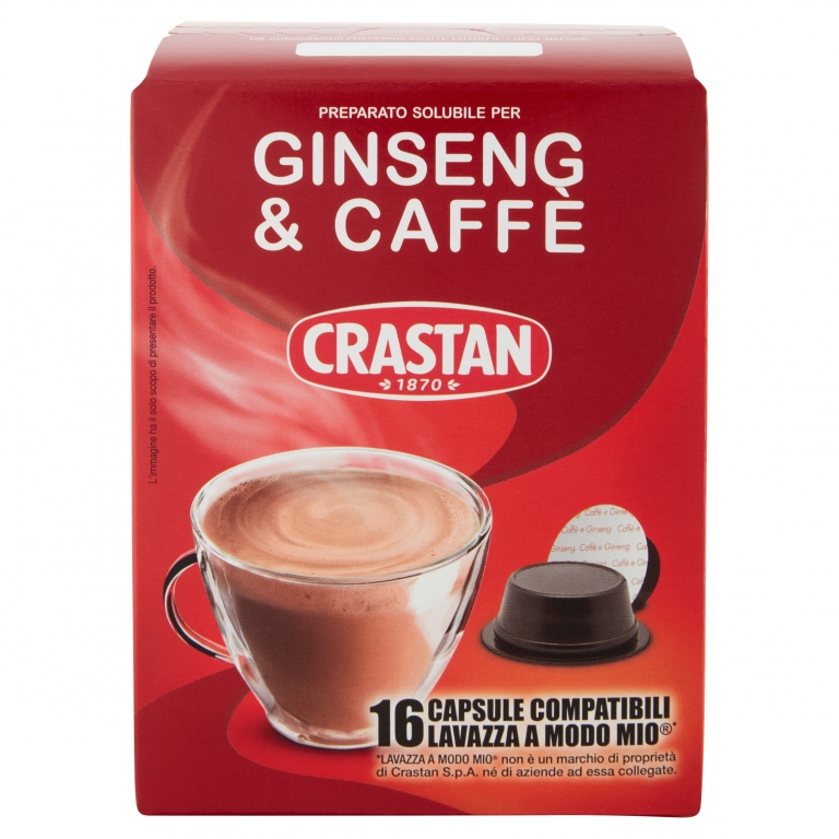 CRASTAN GINSENG&CAFFE'CAPS X16PZ AMM              
