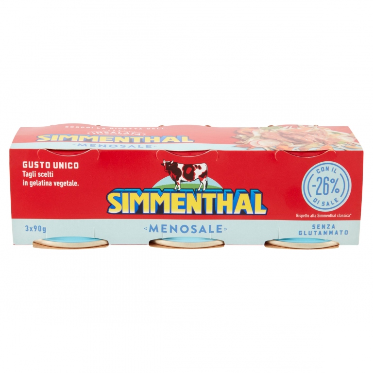 SIMMENTHAL 3 X 90 G MENOSALE