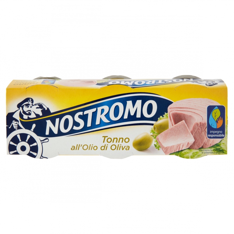 NOSTROMO TONNO ALL'OLIO DI OLIVA 3 X 70 G