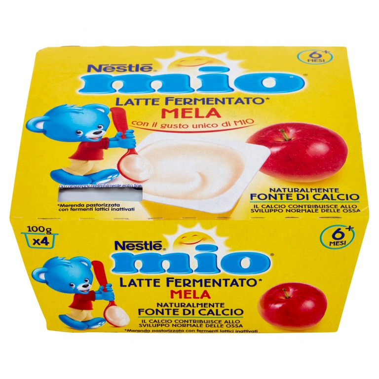 NESTLE MIO MERENDA MELA GR100X4                   