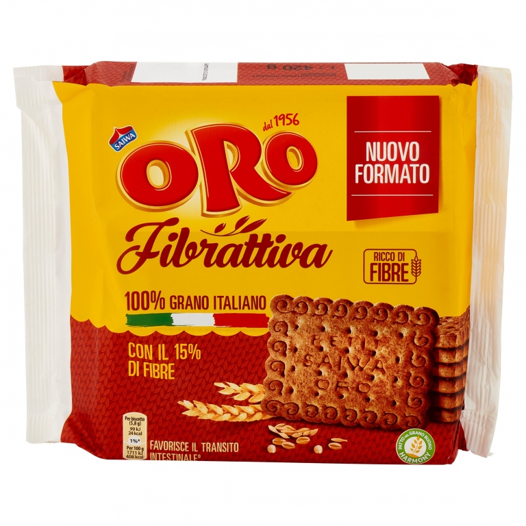 BISC. ORO SAIWA FIBRATTIVA GR420                  