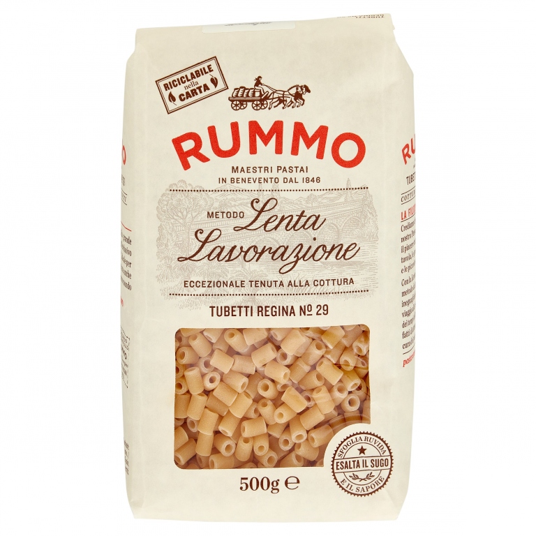 PASTA RUMMO N.29 TUBETTI REGINA GR.500            