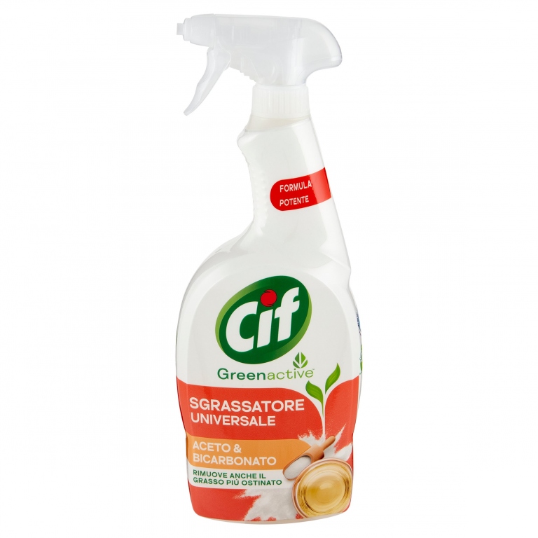 CIF SPRAY ML.650 SGRASSATORE ACETO&BICARBONATO GREEN