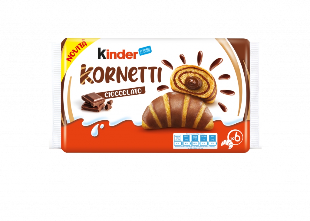 FERRERO KINDER KORNETTI AL CIOCCOLATO 252 G