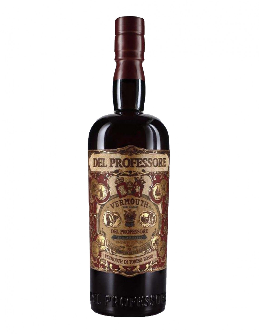 VERMOUTH D.PROFESSORE TORINO ROSSO CL.75          