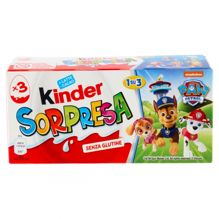 FERRERO KINDER SORPRESA T3X64