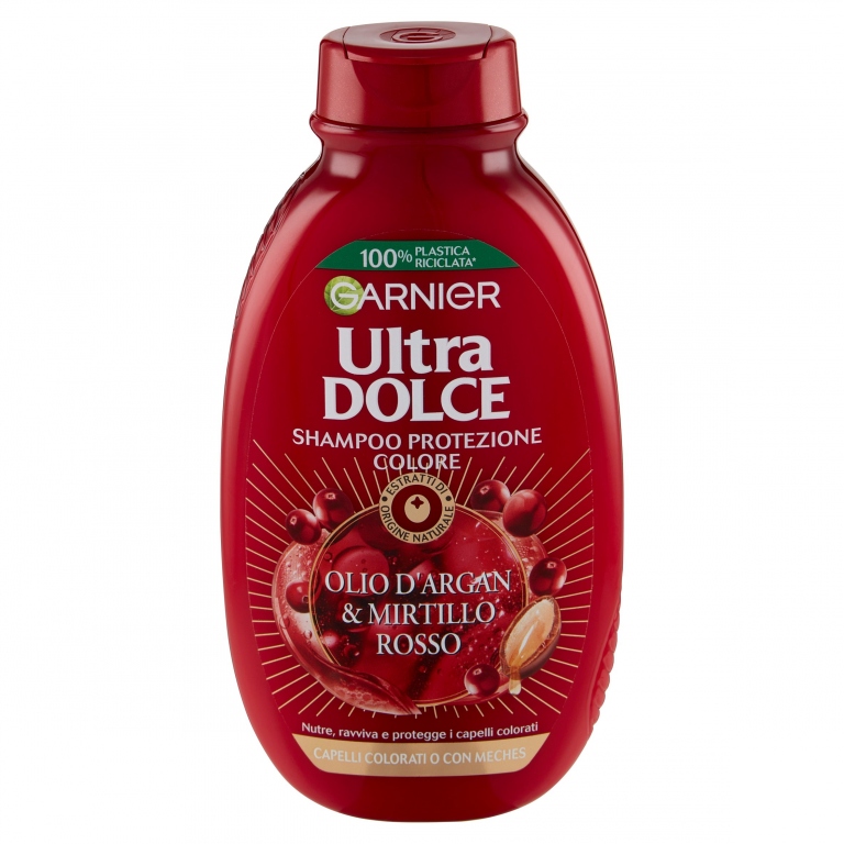 GARNIER ULTRA DOLCE SHAMPOO ARGAN E MIRTILLO ROSSO     250ML