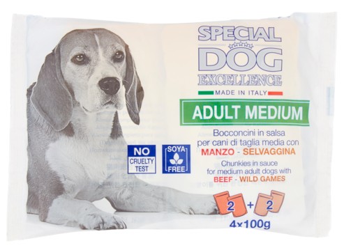 SPECIAL DOG EXCELLANCE BS MANZO+SELVAG.GR.400