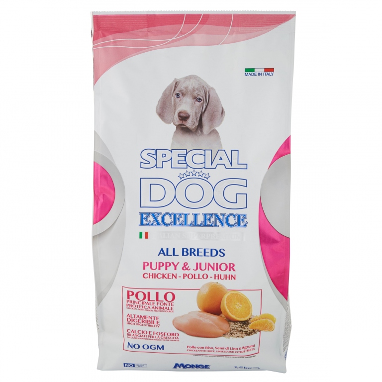 MONGE SPECIAL DOG EXCELL.CROCC.PUPPY JUNIOR KG.1,5