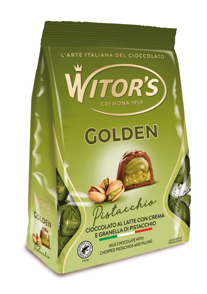 WITOR'S PRALINE GOLDEN PISTACCHIO GR.200 BS