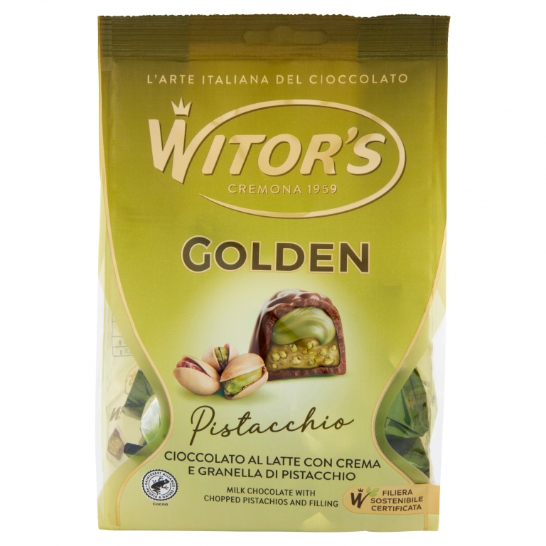 WITOR'S PRALINE GOLDEN PISTACCHIO GR.200 BS       