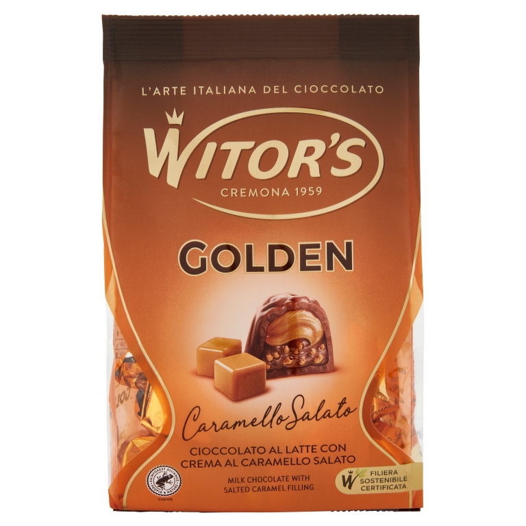 WITOR'S PRALINE GOLDEN CARAMELLO SAL.GR.200 BS    