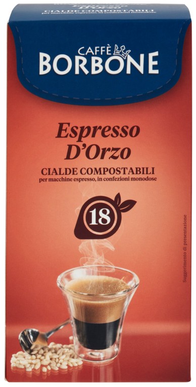CAFFE' BORBONE ESPR.D'ORZO CIALDA X18PZ           