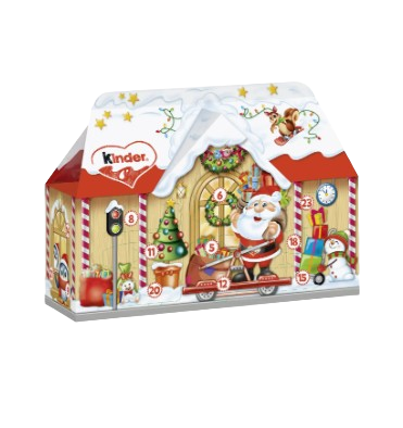 FERRERO KINDER CALENDENDARIO AVVENTO CASA 3D GR.234