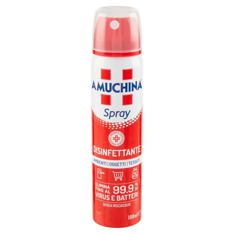 AMUCHINA DISINFETTANTE SPRAY OGGETTI ML.100