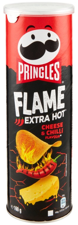 PRINGLES FLAME CHEESE & CHILLI GR.160             