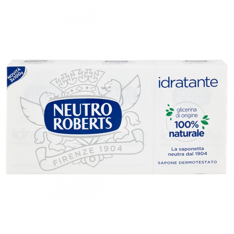 NEUTRO ROBERTS SAPONETTE IDRATANTE 3 PZ