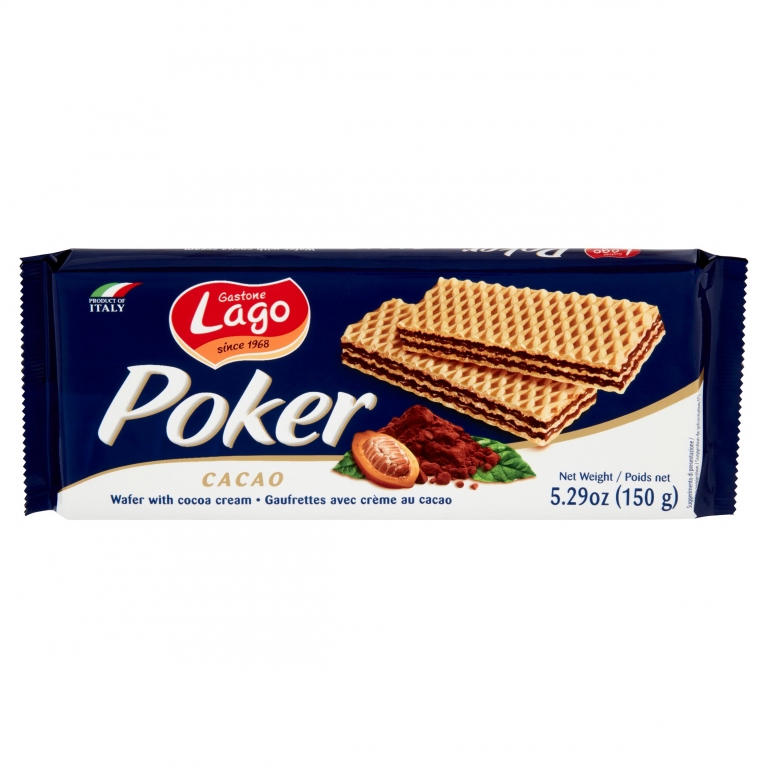 WAFER LAGO GR.150 CACAO                           