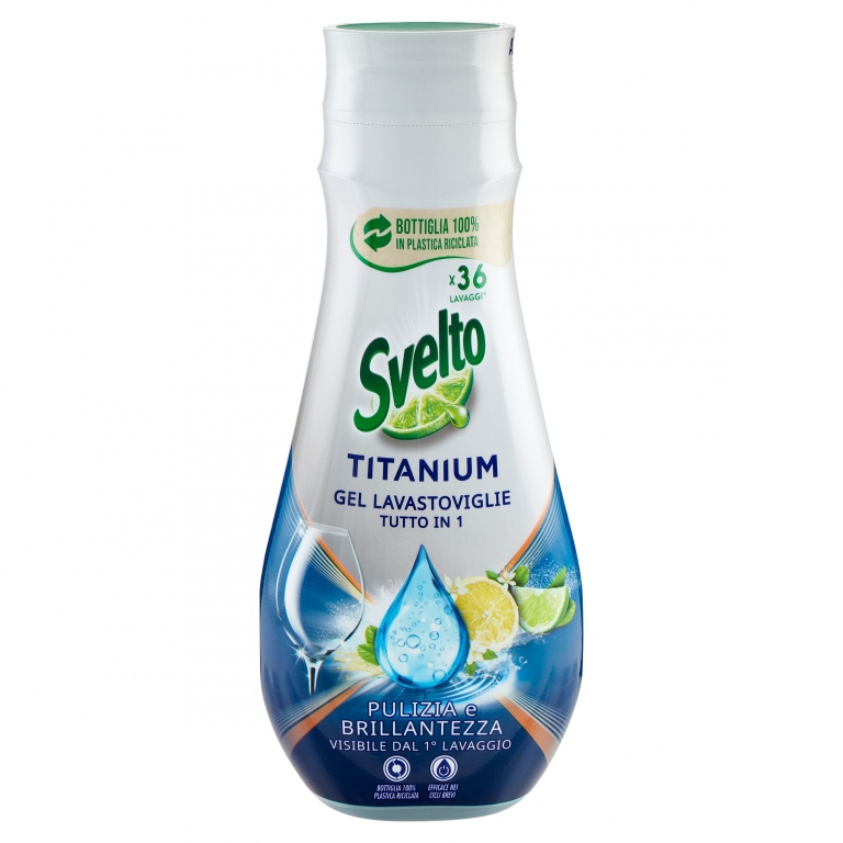 SVELTO GEL LAVASTOVIGLIE TUTTO IN 1 36 LAVAGGI