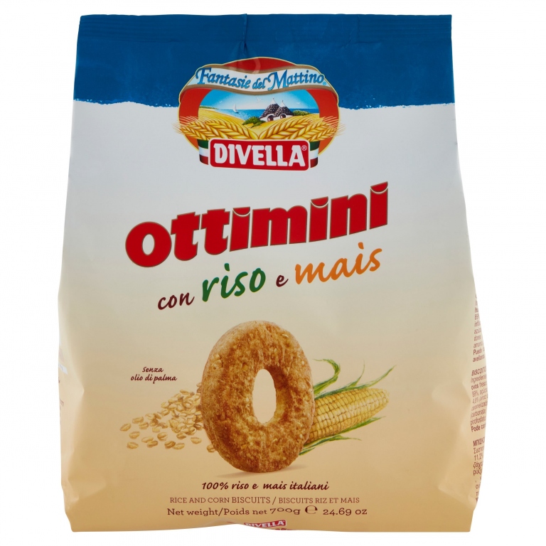 DIVELLA OTTIMINI RISO E MAIS GR.700