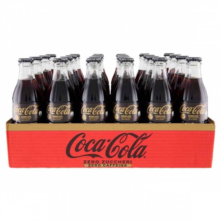 COCA-COLA ZERO ZERO 330ML X 24 (VETRO)