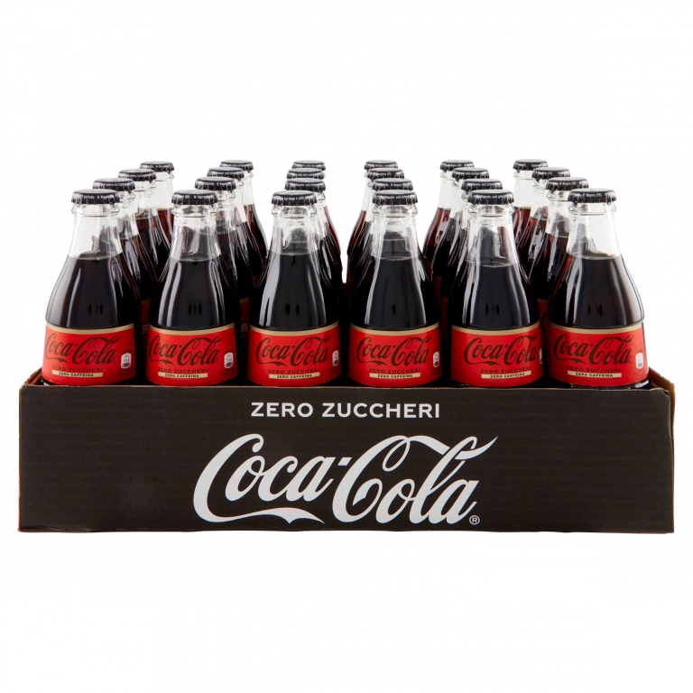 COCA-COLA ZERO ZERO 330ML X 24 (VETRO)