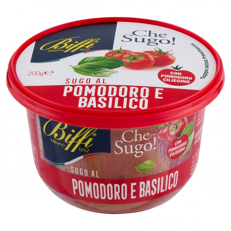 SUGO FRESCO POMODORO BASILICO NAPOLETANA GR.200        BIFFI