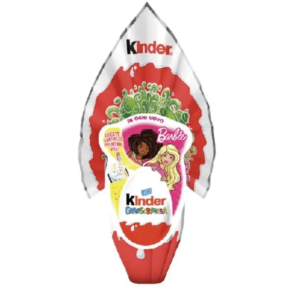 UOVO KINDER G.S. T3X4 BARBIE/HOT WHEELS GR.150    