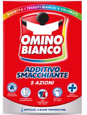 OMINO BIANCO ADDITIVO SMACCHIANTE 5AZIONI GR.500