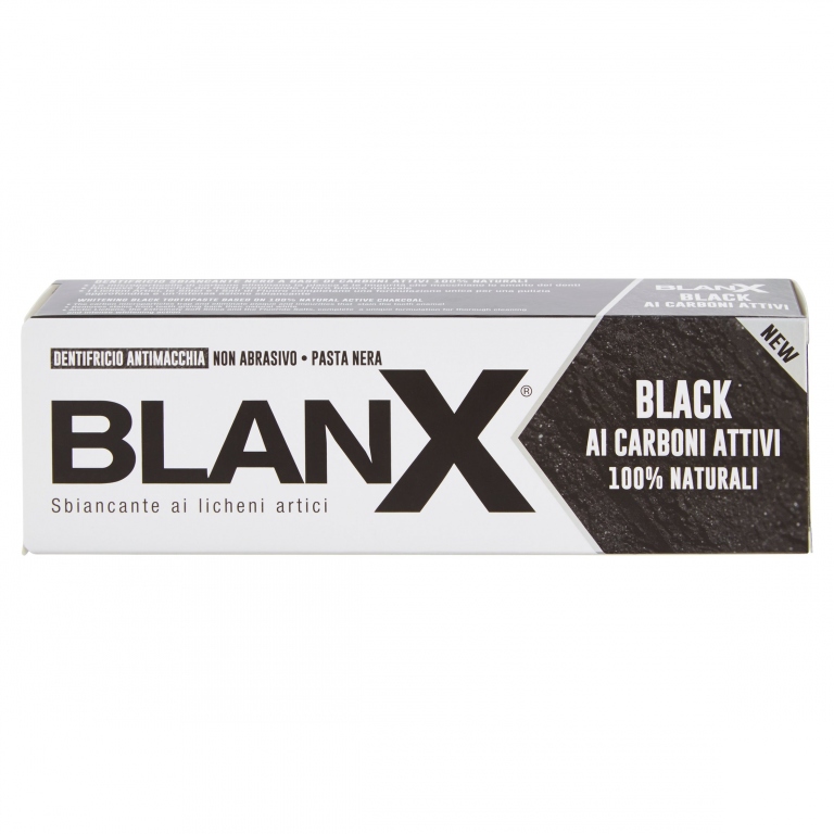DENT.BLANX BLACK CARBONE ML.75