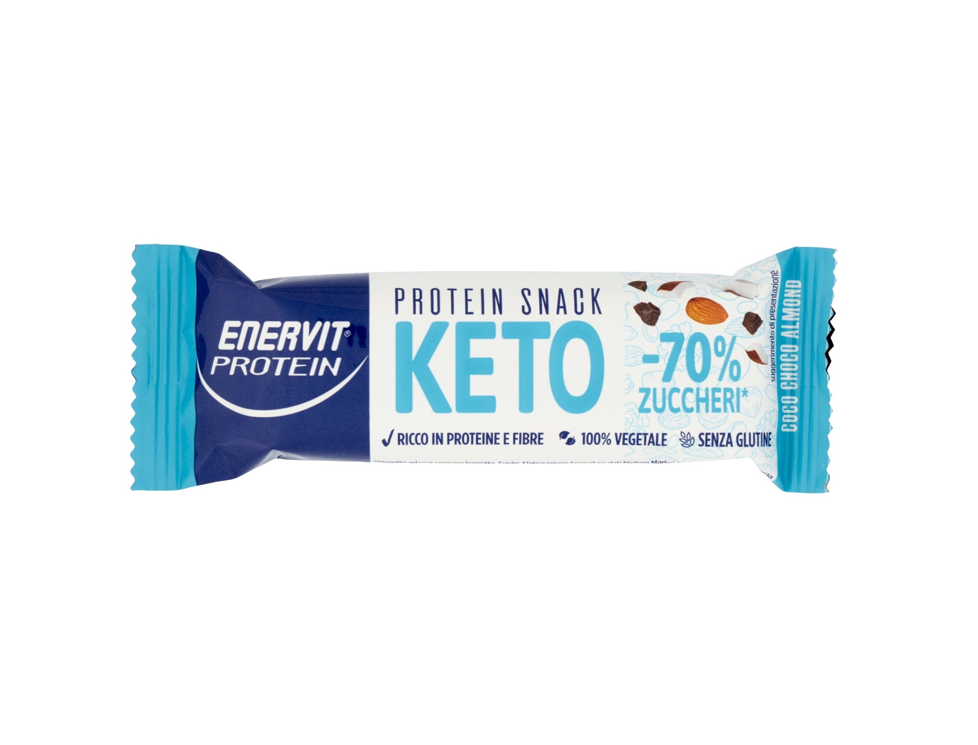 BARRETTE ENERVIT KETO SNACK COCO CHOCO ALMOND G35 