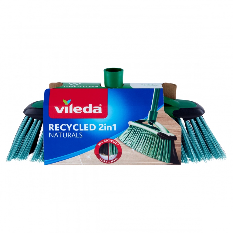 VILEDA SCOPA NATURAL RECYCLED 2IN1