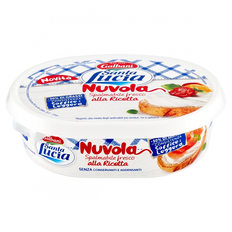 NUVOLA SANTA LUCIA SPALMABILE ALLA RICOTTA GR.180