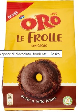BISC.ORO LE FROLLE C/CACAO GR.300                 