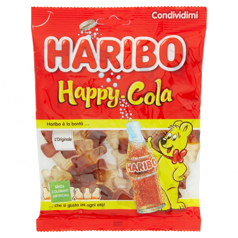 CARAMELLE HARIBO HAPPY COLA GR.265                